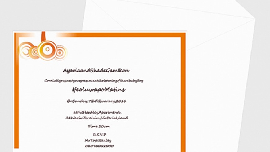 Invitation Card