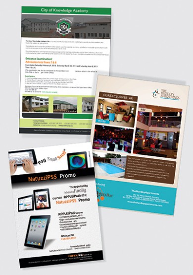 Various Flyers